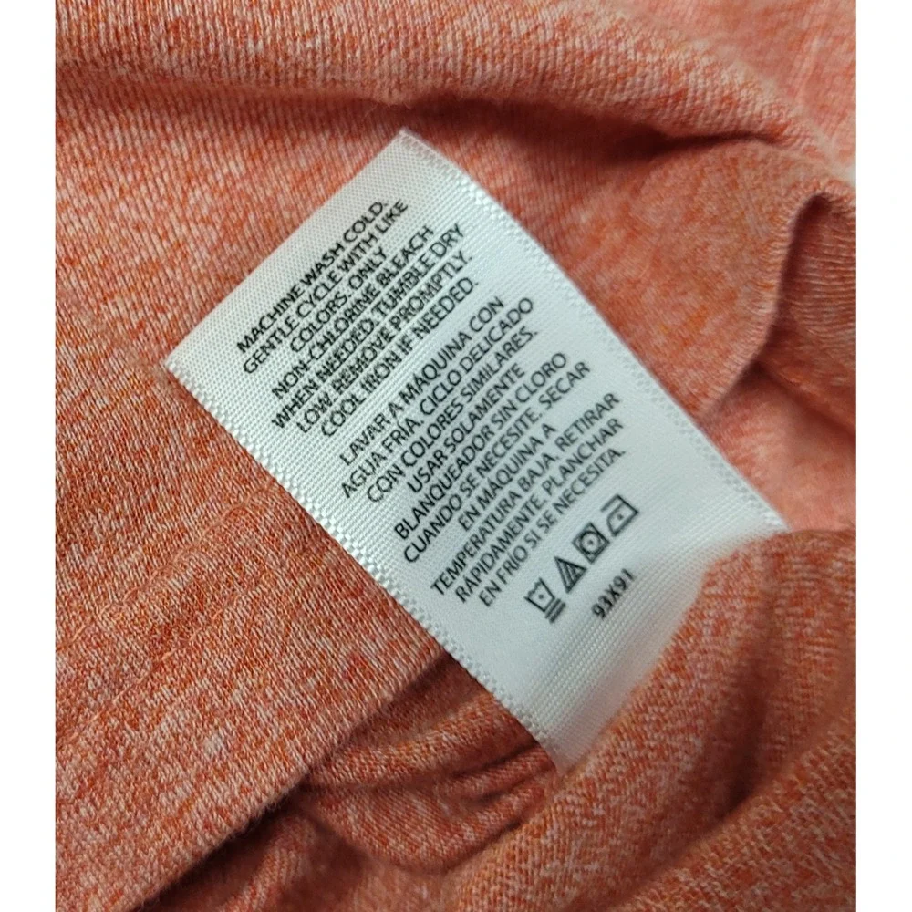 Wonder Nation Boy's Heathered Orange Short Sleeve Polo Shirt Size M (8)